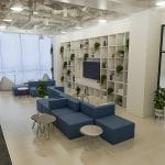 Văn phòng kết hợp thư viện