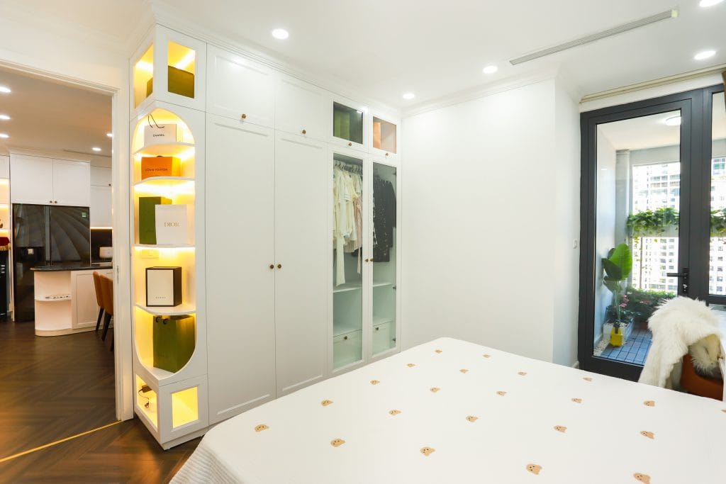 Thiết kế nội thất chung cư 70m2 tân cổ điển