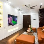 Thiết kế phòng khách chung cư 100m2