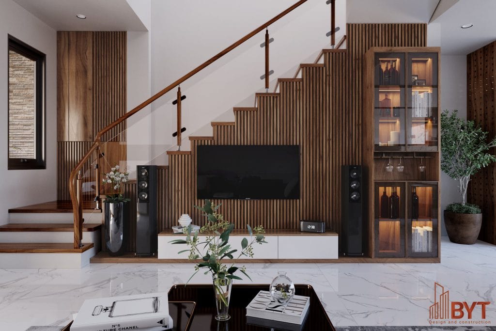 ĐÔI NÉT VỀ NỘI THẤT PHONG CÁCH HIỆN ĐẠI Vật liệu tiên tiến