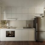 Thiết kế nhà bếp chung cư hai phòng ngủ