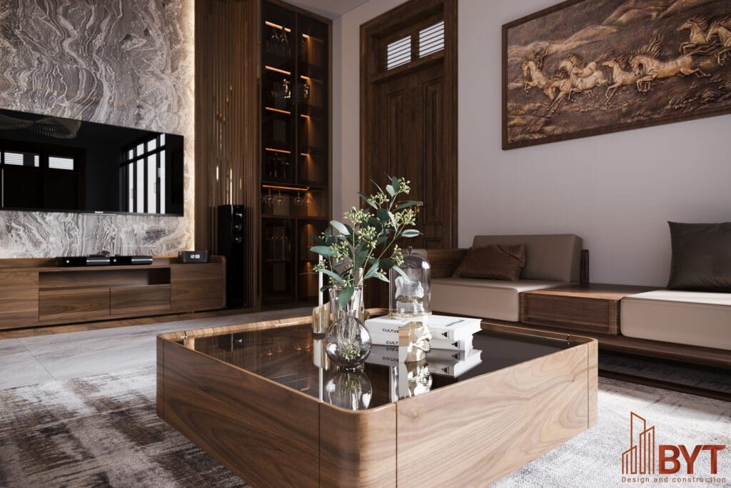 Tạo điểm nhấn với tranh nghệ thuật và phụ kiện