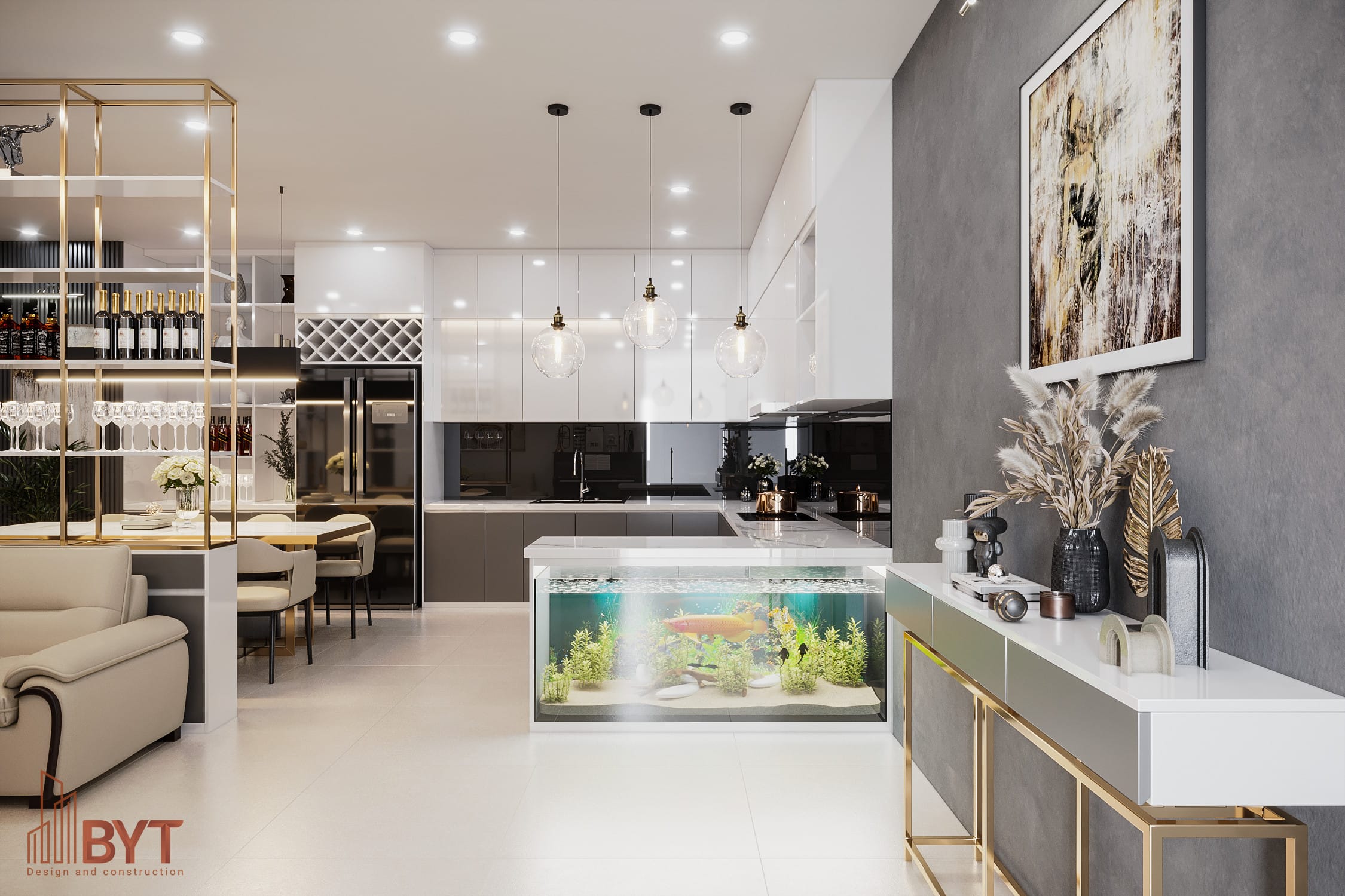 THIẾT KẾ NỘI THẤT PHÒNG BẾP: HƯỚNG DẪN CHỌN KÍCH THƯỚC TỦ BẾP CHUẨN - Phong cách thiết kế nội thất