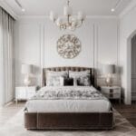 NỘI THẤT PHÒNG NGỦ TÂN CỔ ĐIỂN - DỰ ÁN HIM LAM HÀ ĐÔNG - Phòng ngủ lớn 2