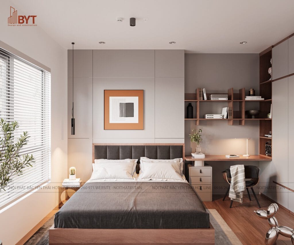 Thiết kế nội thất chung cư cao cấp hiện đại