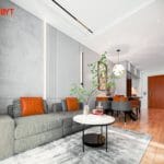 Sắp đặt thảm kích cỡ lớn