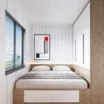 Thiết kế nội thất phòng ngủ nhà liền kề Hà Đông