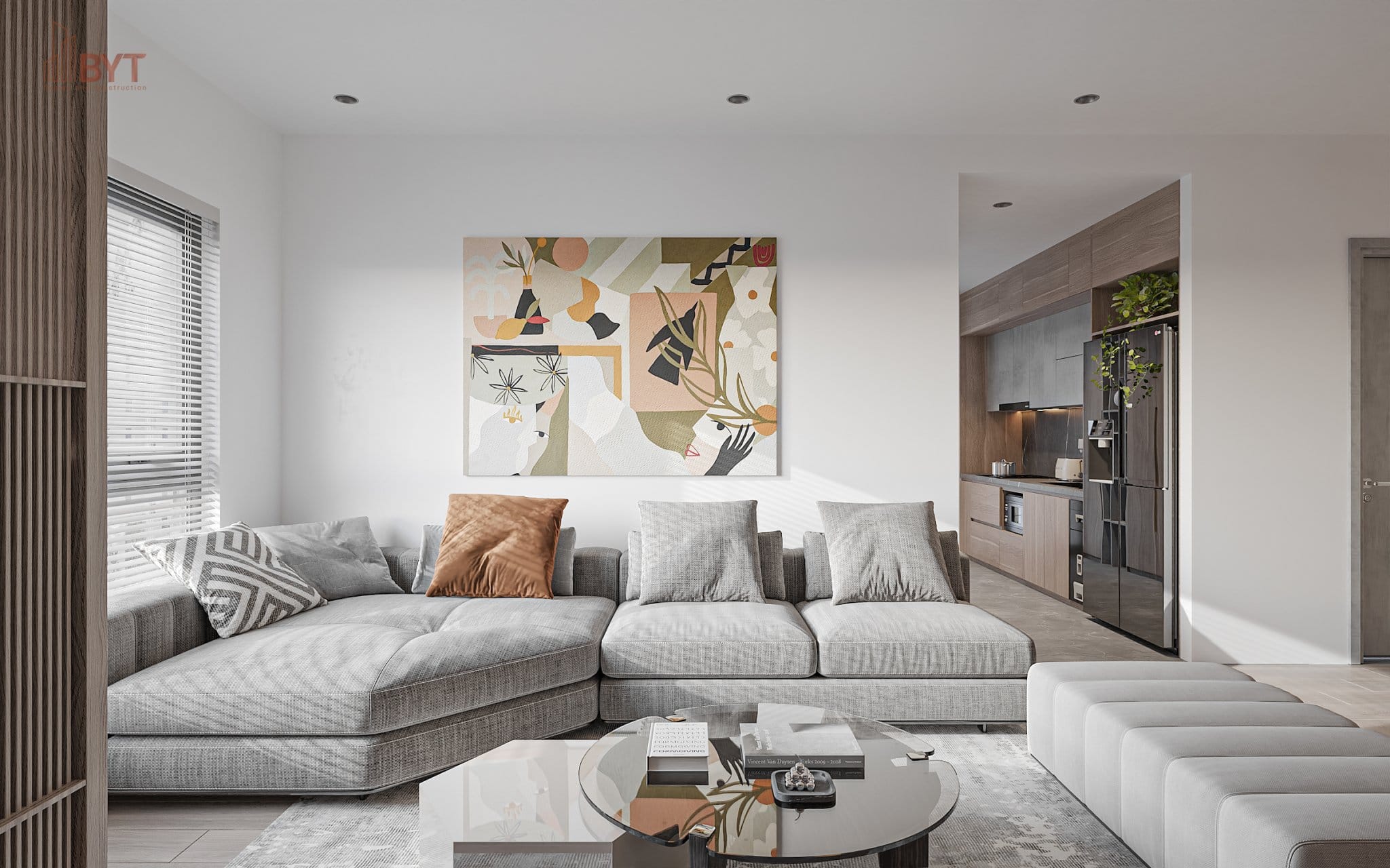 Thiết kế nội thất chung cư cao cấp 80m2