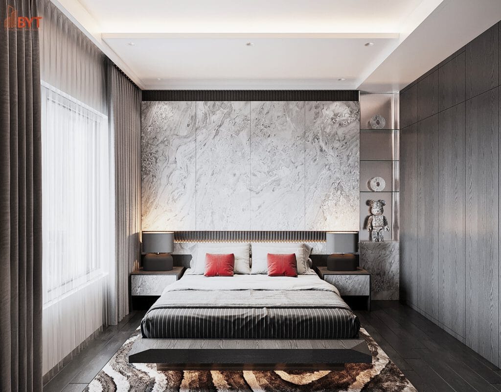 Nội thất phòng ngủ hiện đại Vinhomes