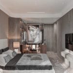 Nội thất phòng ngủ hiện đại căn hộ 05 S1.02 Sapphire Vinhomes Ocean Park