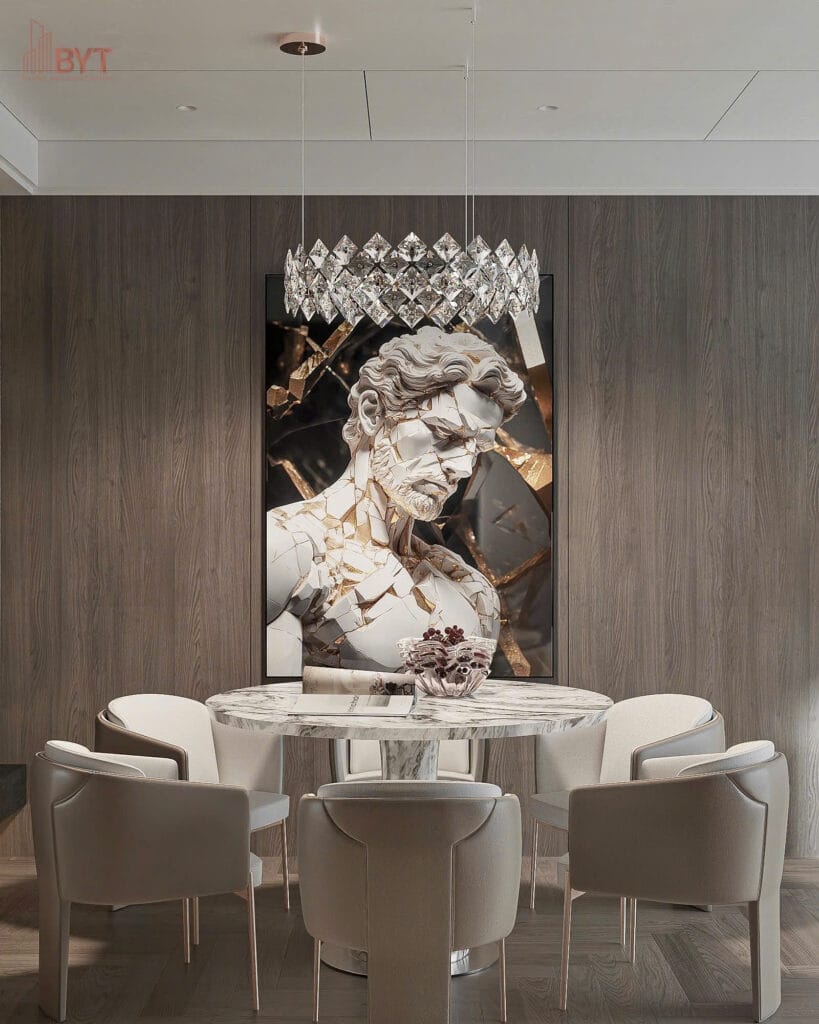 Thiết kế nội thất chung cư hiện đại 70m2