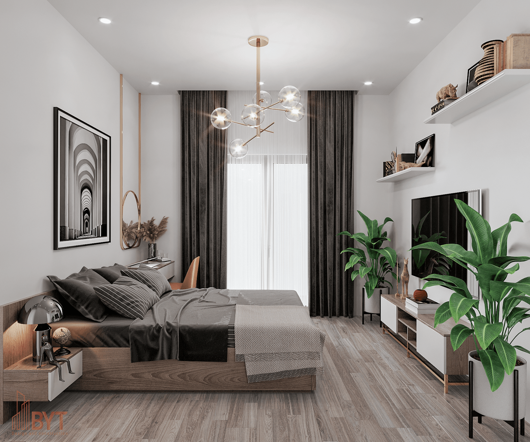 THIẾT KẾ NỘI THẤT BIỆT THỰ HIỆN ĐẠI: TỰ DO VÀ KHOÁNG ĐẠT