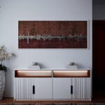 Thiết kế nội thất chung cư 80m2 2 phòng ngủ