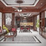 THIẾT KẾ NỘI THẤT BIỆT THỰ CỔ ĐIỂN: TÁC PHẨM NGHỆ THUẬT KINH ĐIỂN GIỮA DÒNG CHẢY HIỆN ĐẠI