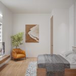 Thiết kế nội thất phòng ngủ nhà liền kề Bắc Ninh