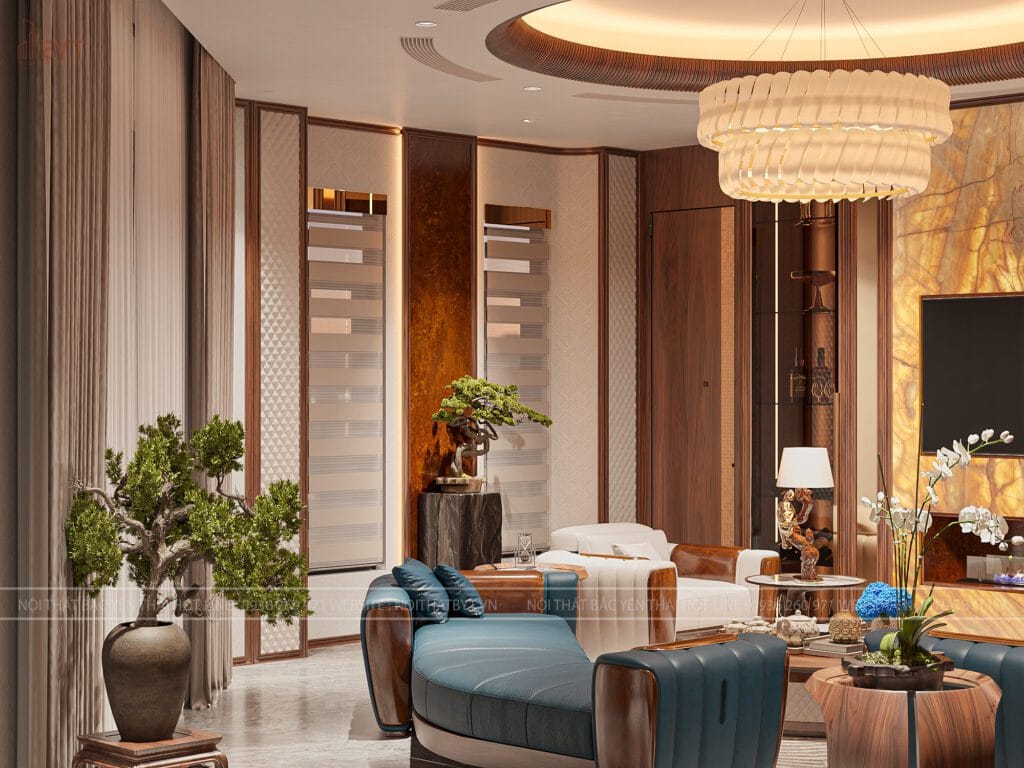 Thiết kế phòng khách chung cư cao cấp