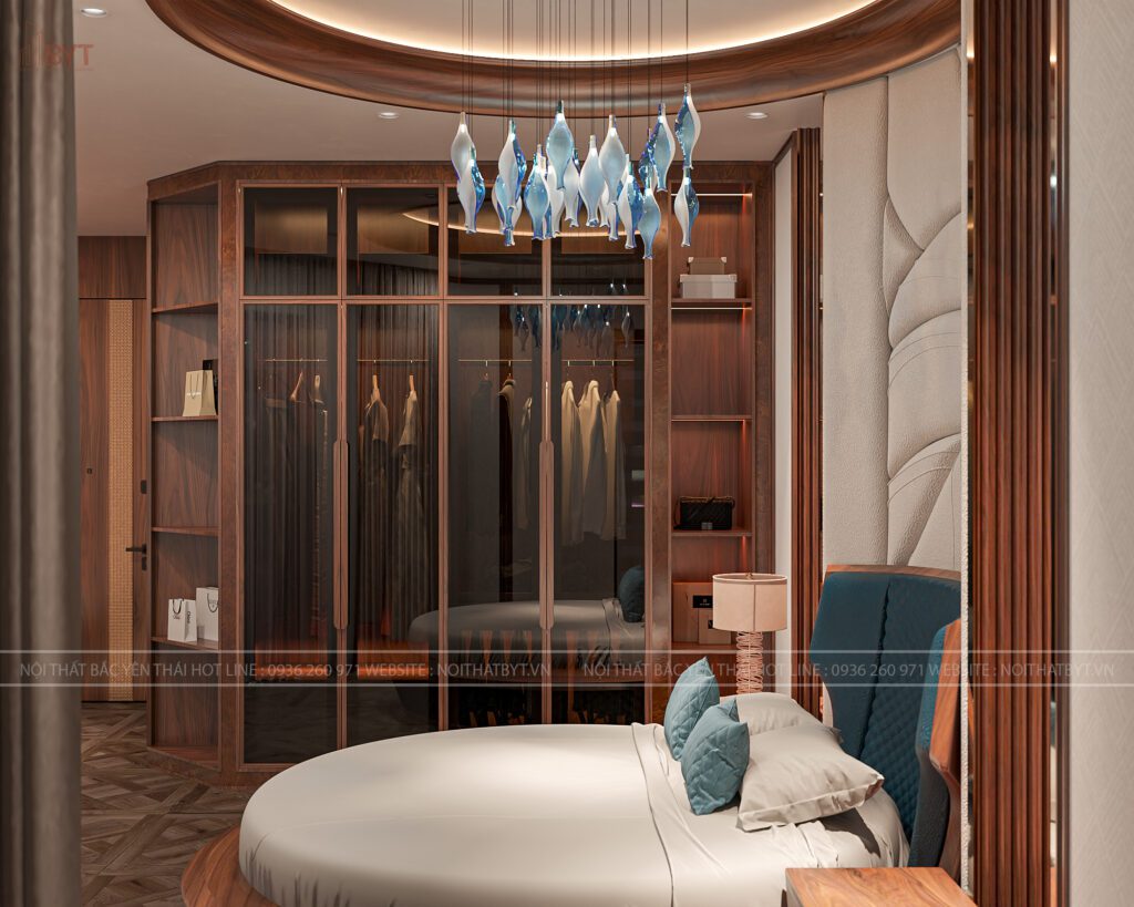 Thiết kế nội thất phòng ngủ thông minh nhà liền kề